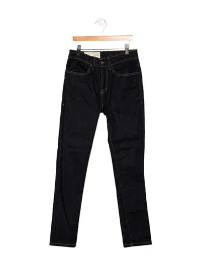 Pre-owned Imogene + Willie Mid-rise Skinny Leg Jeans In Blue