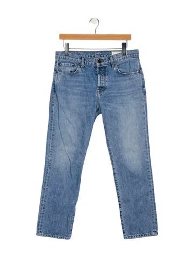 Pre-owned Imogene + Willie Mid-rise Skinny Leg Jeans In Blue