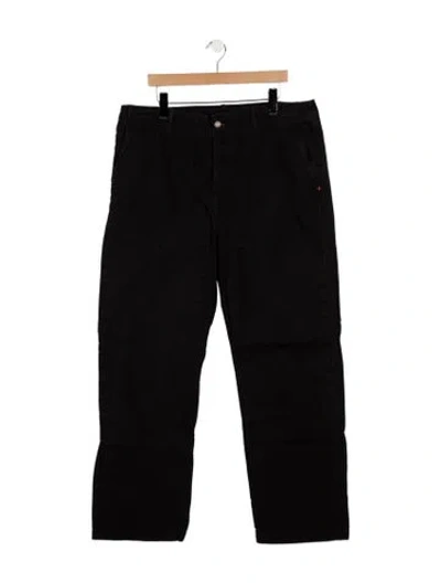 Pre-owned Imogene + Willie Mid-rise Straight Leg Jeans In Black