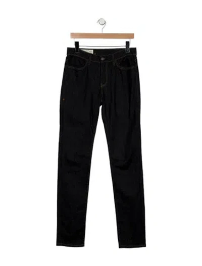 Pre-owned Imogene + Willie Mid-rise Straight Leg Jeans In Blue
