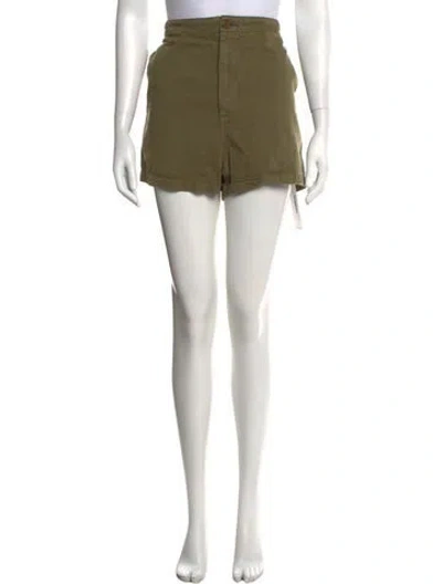 Pre-owned Imogene + Willie Mini Shorts In Green