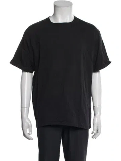 Pre-owned Imogene + Willie Short Sleeve Shirt In Black
