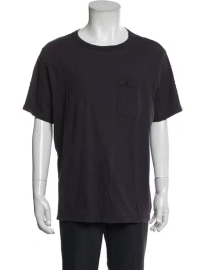 Pre-owned Imogene + Willie Short Sleeve Shirt In Black