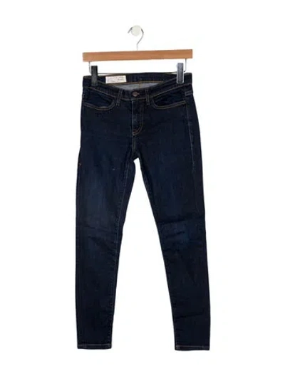 Pre-owned Imogene + Willie Skinny Jeans In Blue