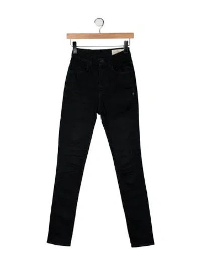 Pre-owned Imogene + Willie Skinny Leg Pants In Black