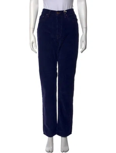 Pre-owned Imogene + Willie Straight Leg Pants In Blue