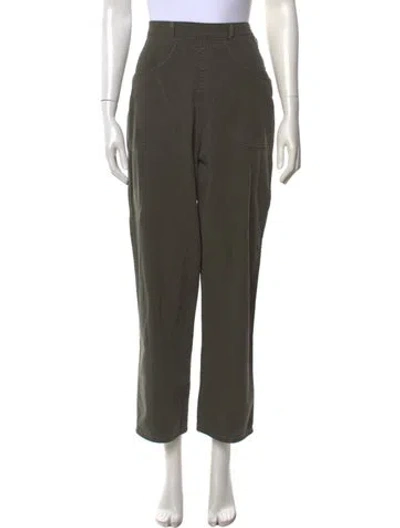 Pre-owned Imogene + Willie Straight Leg Pants In Green