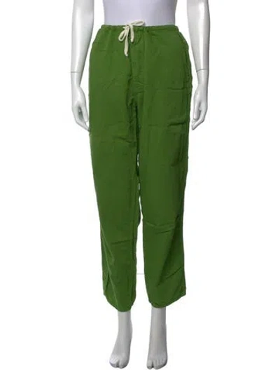 Pre-owned Imogene + Willie Straight Leg Pants In Green