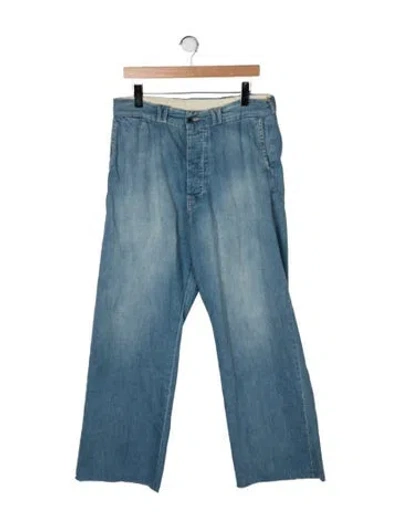 Pre-owned Imogene + Willie Straight-leg Jeans In Blue