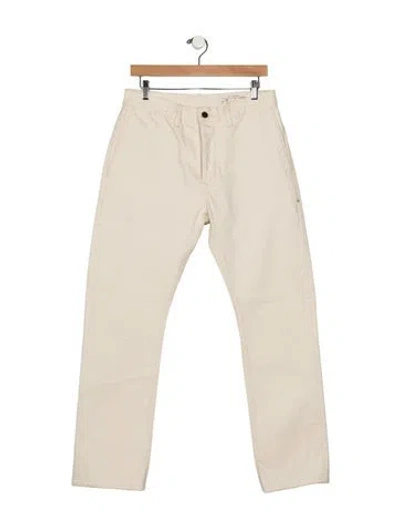 Pre-owned Imogene + Willie Straight-leg Jeans In Neutrals