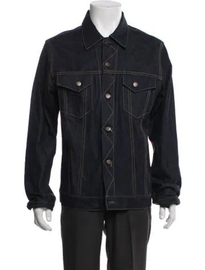 Pre-owned Imogene + Willie Trucker Jacket In Blue