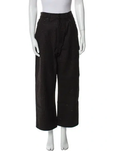 Pre-owned Imogene + Willie Wide Leg Pants In Black
