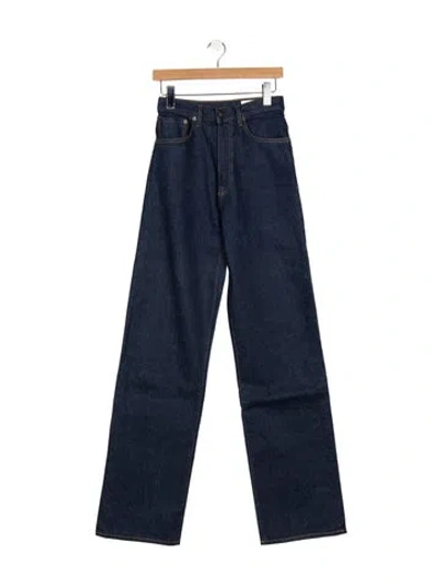Pre-owned Imogene + Willie Wide Leg Pants In Blue