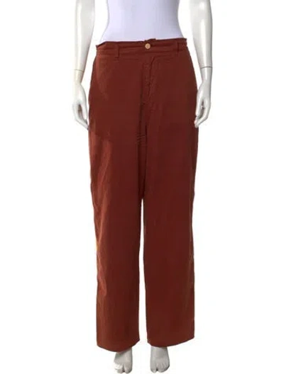 Pre-owned Imogene + Willie Wide Leg Pants W/ Tags In Brown