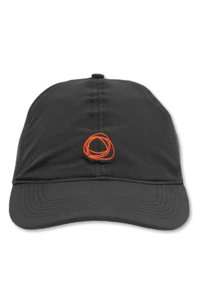 Imperfects Logo Travelers Cap In Black