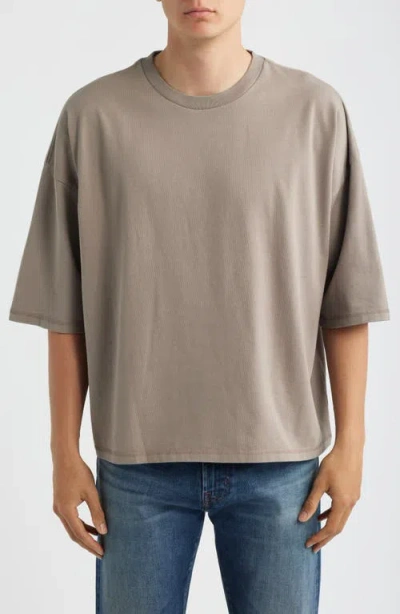 Imperfects Organic Cotton Night Shirt In Driftwood