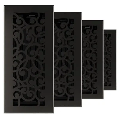 Imperial 4'' W Vent Cover In Steel