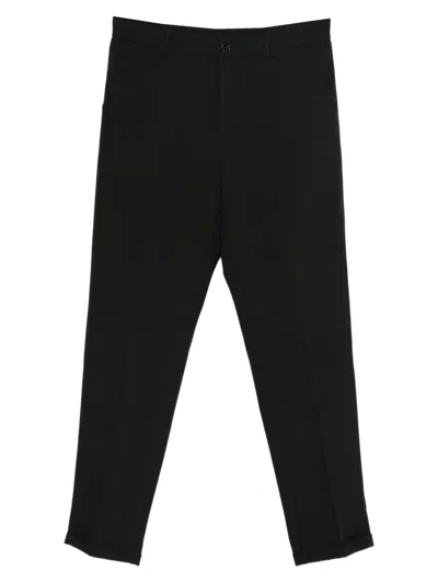Imperial Button Trousers In Black