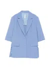 Imperial Button-fastening Blazer In Blue