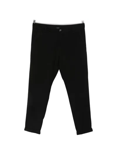 Imperial Button-fastening Trousers In Black