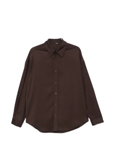 Imperial Button-up Shirt In Brown