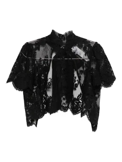 Imperial Lace Top In Black