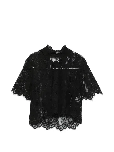 Imperial Lace Top In Black