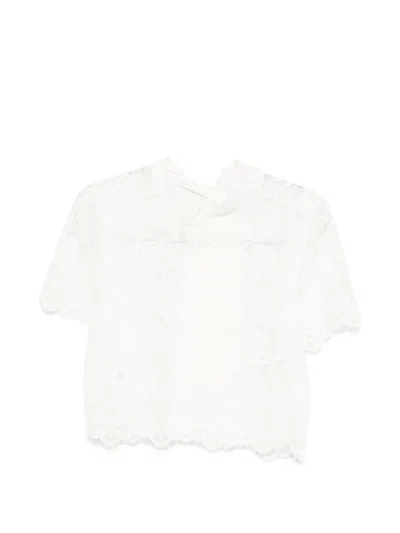 Imperial Lace Top In White