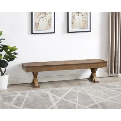 Imperial Laredo Storage Bench In Brown