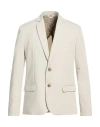 Imperial Man Blazer Beige Size L Polyester, Viscose, Elastane In White