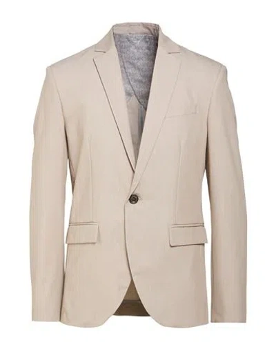 Imperial Man Blazer Beige Size Xl Polyester, Viscose, Elastane In Neutral