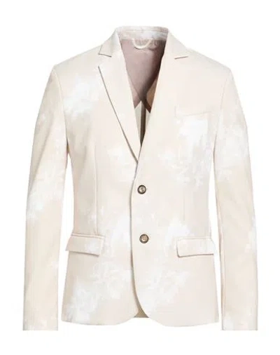 Imperial Man Blazer Beige Size Xxl Cotton In Pink