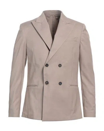 Imperial Man Blazer Beige Size Xxl Polyester, Viscose, Elastane