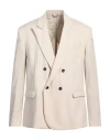 Imperial Man Blazer Beige Size Xxl Polyester, Viscose, Elastane