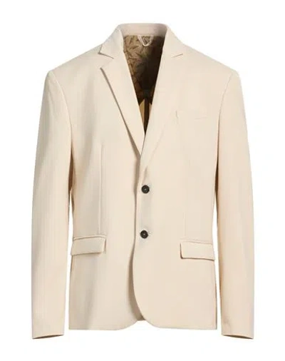 Imperial Man Blazer Beige Size Xxl Polyester, Viscose, Elastane In Multi