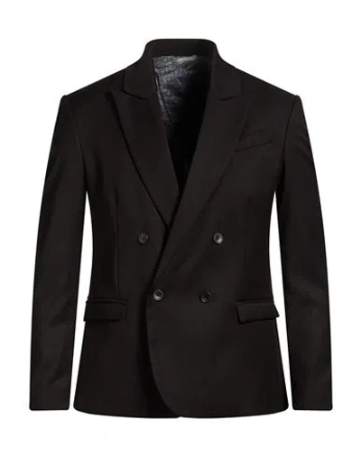 Imperial Man Blazer Black Size Xl Polyester, Viscose, Elastane In Blue