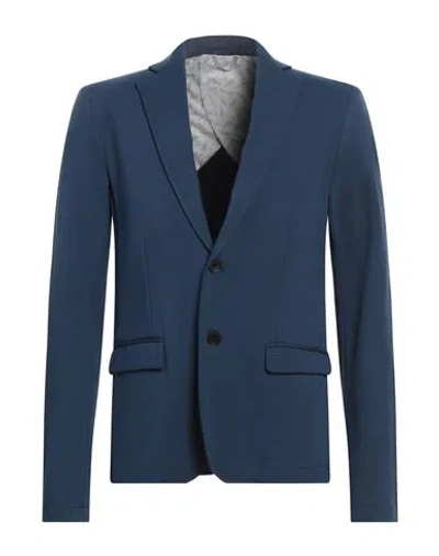 Imperial Man Blazer Blue Size Xl Viscose, Polyamide, Elastane