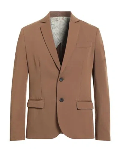 Imperial Man Blazer Brown Size S Polyester, Viscose, Elastane