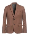 Imperial Man Blazer Brown Size Xxl Polyester, Viscose, Elastane