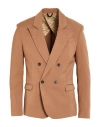 Imperial Man Blazer Camel Size M Polyester, Viscose, Elastane In Beige