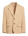 Imperial Man Blazer Beige Size M Polyester, Viscose, Elastane In Neutral