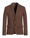 Imperial Man Blazer Camel Size Xl Polyester, Viscose, Elastane