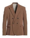 Imperial Man Blazer Camel Size Xxl Polyester, Viscose, Elastane In Beige