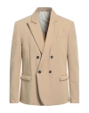 Imperial Man Blazer Sand Size Xxl Polyester, Viscose, Elastane In Beige