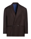 Imperial Man Blazer Cocoa Size Xl Polyester, Viscose, Elastane In Brown