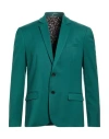 Imperial Man Blazer Emerald Green Size L Polyester, Viscose, Elastane