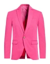 Imperial Man Blazer Fuchsia Size S Polyester, Viscose, Elastane In Pink