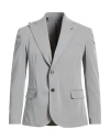 Imperial Man Blazer Grey Size L Polyester, Viscose, Elastane In Gray