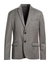 Imperial Man Blazer Grey Size Xxl Polyester, Viscose, Elastane In Gray