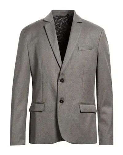 Imperial Man Blazer Grey Size Xxl Polyester, Viscose, Elastane In Gray